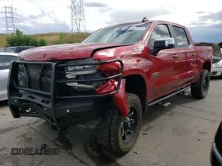 ✅ 2019 Chevrolet Silverado 1500 LT • VIN: 3GCUYDED8KG200717 • Lot: 68122554. Wystawiony na Copart z przebiegiem 54 799 mil. Bezpłatny archiwum sprzedaży aukcyjnych z USA i szczegółowy raport historii pojazdu na DreamBid. Zdjęcie 1.