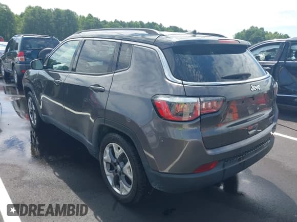 ✅ 2020 Jeep Compass Limited • VIN: 3C4NJCCB4LT198607 • Lot: 42903408. Listed on IAAI with 110,076 mi. Free auction sales archive from the USA and detailed vehicle history report at DreamBid. Image 3.