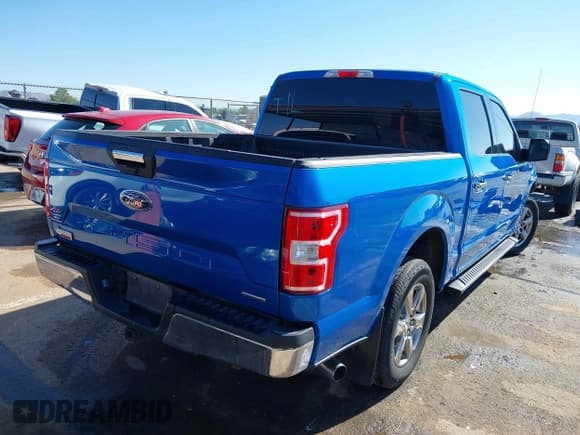 ✅ 2020 Ford F-150 XL • VIN: 1FTEW1CP1LKF37472 • Lot: 43166337. Listed on IAAI with 147,205 mi. Free auction sales archive from the USA and detailed vehicle history report at DreamBid. Image 4.