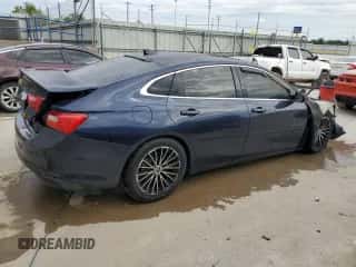 2017 Chevrolet Malibu LS z VIN 1G1ZB5ST2HF162624, wystawiony jako Copart lot #70811605 z przebiegiem Nie podano mil oraz Szkoda całkowita • Salvage title. Historia ofert i sprzedaży dostępna na DreamBid. Obrazek 3.