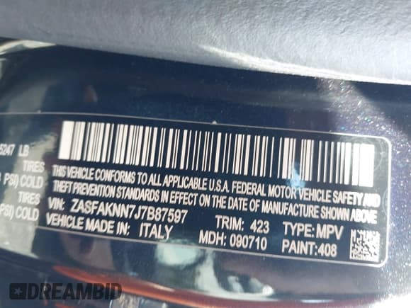 ✅ 2018 Alfa Romeo Stelvio Ti Sport • VIN: ZASFAKNN7J7B87597 • Lot: 42600727. Wystawiony na IAAI z przebiegiem 73 100 mil. Bezpłatny archiwum sprzedaży aukcyjnych z USA i szczegółowy raport historii pojazdu na DreamBid. Zdjęcie 9.