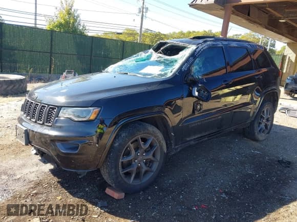 ✅ 2021 Jeep Grand Cherokee Limited • VIN: 1C4RJFBG6MC671081 • Лот: 43415378. Опубликован ранее на IAAI с пробегом 63 604 миль. Бесплатный доступ к архиву аукционных продаж из США и подробный отчёт об истории автомобиля на DreamBid. Изображение 2.