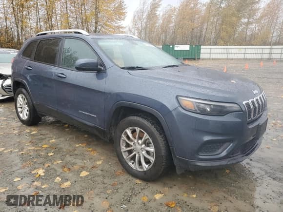 ✅ 2020 Jeep Cherokee Latitude • VIN: 1C4PJMCB5LD523348 • Lot: 91586355. Listed on Copart with 155,426 mi. Free auction sales archive from the USA and detailed vehicle history report at DreamBid. Image 4.