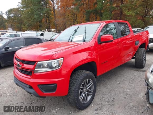 ✅ 2019 Chevrolet Colorado 2WD Work Truck • VIN: 1GCGSBEN0K1343865 • Lot: 43645310. Listed on IAAI with 205,649 mi. Free auction sales archive from the USA and detailed vehicle history report at DreamBid. Image 2.
