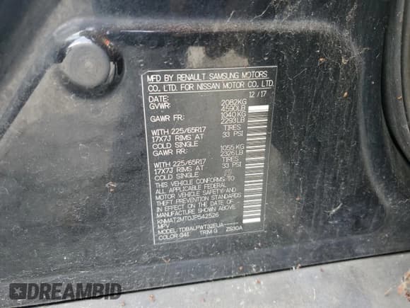 ✅ 2018 Nissan Rogue S • VIN: KNMAT2MT0JP542526 • Лот: 54110255. Опубликован ранее на Copart с пробегом 204 128 миль. Бесплатный доступ к архиву аукционных продаж из США и подробный отчёт об истории автомобиля на DreamBid. Изображение 13.