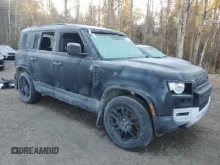 ✅ 2023 Land Rover Defender S • VIN: SALEJ7EX8P2241510 • Лот: 86448775. Опубликован ранее на Copart с пробегом 11 247 миль. Бесплатный доступ к архиву аукционных продаж из США и подробный отчёт об истории автомобиля на DreamBid. Изображение 4.