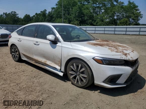 ✅ 2022 Honda Civic EX-L • VIN: 19XFL1H71NE018465 • Lot: 65964475. Listed on Copart with Not provided. Free auction sales archive from the USA and detailed vehicle history report at DreamBid. Image 4.