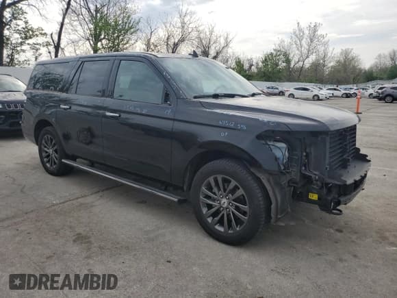 ✅ 2020 Ford Expedition Max Limited • VIN: 1FMJK2AT8LEA47587 • Lot: 53708525. Listed on Copart with 100,048 mi. Free auction sales archive from the USA and detailed vehicle history report at DreamBid. Image 4.