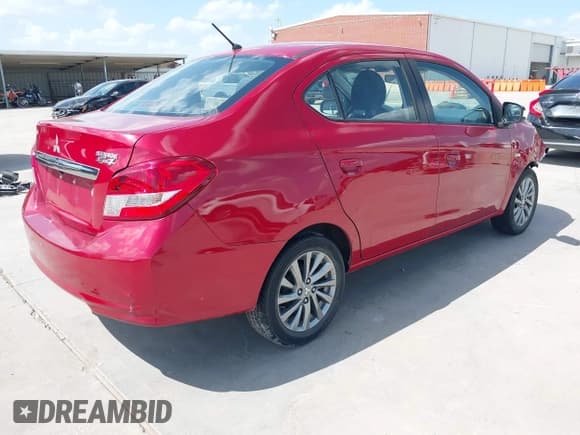✅ 2018 Mitsubishi Mirage ES • VIN: ML32F3FJ3JHF01580 • Lot: 42573651. Listed on IAAI with 121,257 mi. Free auction sales archive from the USA and detailed vehicle history report at DreamBid. Image 4.