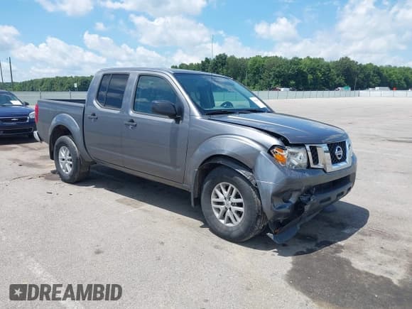 ✅ 2021 Nissan Frontier SV • VIN: 1N6ED0EB8MN709740 • Лот: 42634683. Опубликован ранее на IAAI с пробегом 53 479 миль. Бесплатный доступ к архиву аукционных продаж из США и подробный отчёт об истории автомобиля на DreamBid. Изображение 1.