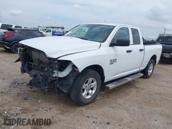 ✅ 2020 Ram 1500 Tradesman • VIN: 1C6RR6FG7LS152040 • Lot: 42297680. Listed on IAAI with 60,152 mi. Free auction sales archive from the USA and detailed vehicle history report at DreamBid. Image 2.
