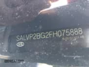 ✅ 2015 Land Rover Range Rover Evoque Pure Plus • VIN: SALVP2BG2FH075888 • Lot: 42948070. Listed on IAAI with 101,935 mi. Free auction sales archive from the USA and detailed vehicle history report at DreamBid. Image 9.