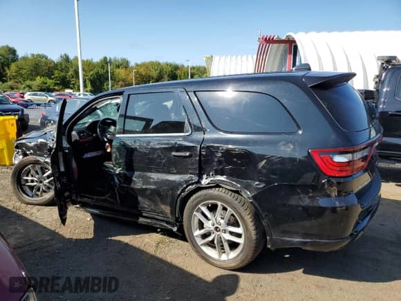 2022 Dodge Durango R/T with VIN 1C4SDHCT5NC230897, listed as a Copart auction lot 81665445 with 56,763 mi miles and Non repairable. Bid and sale history available at DreamBid. Image 2.