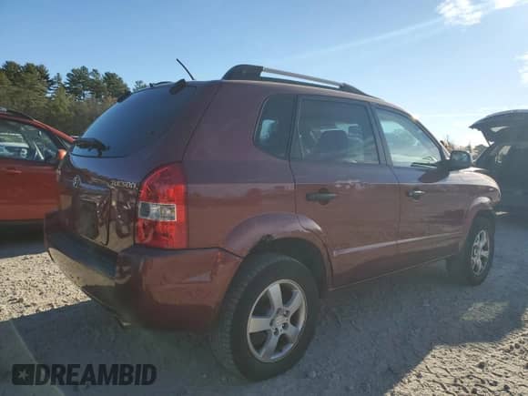 2007 Hyundai Tucson GLS z VIN KM8JM12B57U525423, wystawiony jako Copart lot #80421224 z przebiegiem 195 247 mil mil oraz Czysty tytuł • Clean title. Historia ofert i sprzedaży dostępna na DreamBid. Obrazek 3.