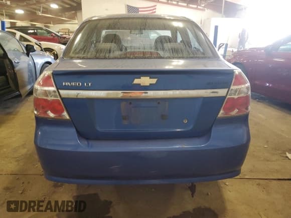 ✅ 2010 Chevrolet Aveo 1LT • VIN: KL1TD5DE9AB083364 • Lot: 50867345. Wystawiony na Copart z przebiegiem 100 075 mil. Bezpłatny archiwum sprzedaży aukcyjnych z USA i szczegółowy raport historii pojazdu na DreamBid. Zdjęcie 6.