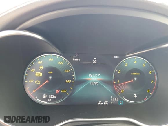 ✅ 2023 Mercedes-Benz C 300 • VIN: W1KWJ8DB2PG131066 • Lot: 78789684. Wystawiony na Copart z przebiegiem 9 617 mil. Bezpłatny archiwum sprzedaży aukcyjnych z USA i szczegółowy raport historii pojazdu na DreamBid. Zdjęcie 9.