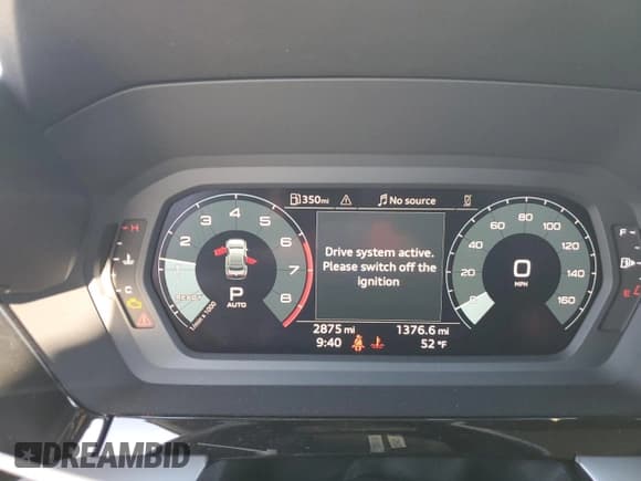 ✅ 2023 Audi A3 Premium • VIN: WAUGUDGY6PA128119 • Lot: 82787723. Wystawiony na Copart z przebiegiem 2 875 mil. Bezpłatny archiwum sprzedaży aukcyjnych z USA i szczegółowy raport historii pojazdu na DreamBid. Zdjęcie 9.