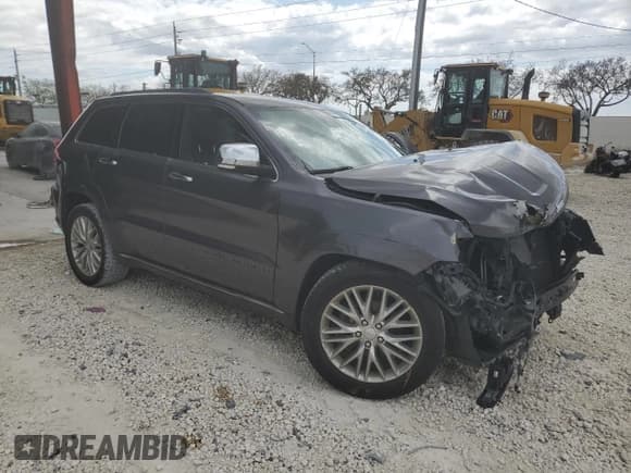 ✅ 2018 Jeep Grand Cherokee Summit • VIN: 1C4RJFJGXJC347502 • Lot: 52486975. Listed on Copart with 100,503 mi. Free auction sales archive from the USA and detailed vehicle history report at DreamBid. Image 4.