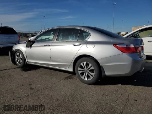 2014 Honda Accord LX with VIN 1HGCR2F39EA198290, listed as a Copart auction lot 90021485 with 137,686 mi miles and Salvage title. Bid and sale history available at DreamBid. Image 2.