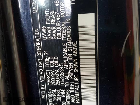 ✅ 2017 Volvo XC90 Inscription • VIN: YV4A22PL6H1161045 • Lot: 59130025. Wystawiony na Copart z przebiegiem 112 966 mil. Bezpłatny archiwum sprzedaży aukcyjnych z USA i szczegółowy raport historii pojazdu na DreamBid. Zdjęcie 13.