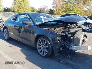 ✅ 2012 Audi A5 Premium Plus • VIN: WAULFAFR2CA016025 • Lot: 43457544. Listed on IAAI with 130,139 mi. Free auction sales archive from the USA and detailed vehicle history report at DreamBid. Image 1.