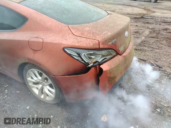 ✅ 2013 Hyundai Genesis Coupe Premium • VIN: KMHHT6KD5DU090317 • Lot: 42353888. Listed on IAAI with 156,637 mi. Free auction sales archive from the USA and detailed vehicle history report at DreamBid. Image 6.