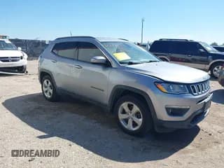 ✅ 2018 Jeep Compass Latitude • VIN: 3C4NJCBB7JT411001 • Lot: 42217514. Listed on IAAI with 140,744 mi. Free auction sales archive from the USA and detailed vehicle history report at DreamBid. Image 1.