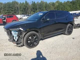 2021 Chevrolet Blazer RS с VIN 3GNKBERS6MS584334, выставлен на аукционе Copart как лот 82358245 с пробегом 129 338 миль миль и Списание • Salvage title. История ставок и продаж доступна на DreamBid. Изображение 1.