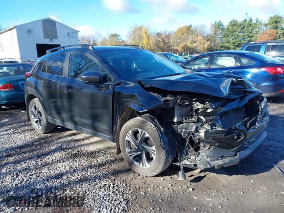 ✅ 2024 Subaru Crosstrek Premium • VIN: JF2GUADC6R8345417 • Lot: 43630903. Listed on IAAI with 56,600 mi. Free auction sales archive from the USA and detailed vehicle history report at DreamBid. Image 1.