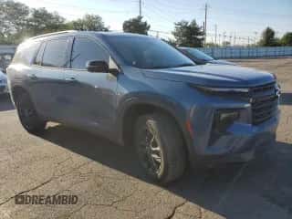 2024 Chevrolet Traverse AWD LT с VIN 1GNEVGKS3RJ171757, выставлен на аукционе Copart как лот 71792595 с пробегом 27 804 миль миль и Списание • Salvage title. История ставок и продаж доступна на DreamBid. Изображение 4.