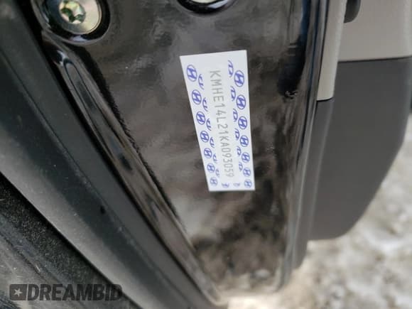 ✅ 2019 Hyundai Sonata • VIN: KMHE14L21KA093059 • Lot: 43821243. Listed on Copart with Not provided. Free auction sales archive from the USA and detailed vehicle history report at DreamBid. Image 12.