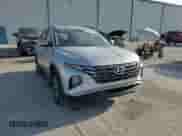 2023 Hyundai Tucson Blue z VIN KM8JBCA18PU123471, wystawiony jako Copart lot #85730945 z przebiegiem 29 261 mil mil oraz Szkoda całkowita • Salvage title. Historia ofert i sprzedaży dostępna na DreamBid. Obrazek 14.