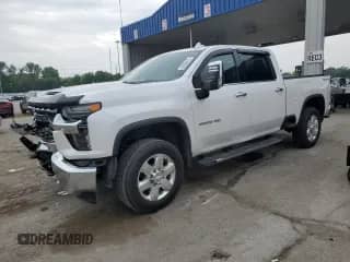 2020 Chevrolet Silverado 3500HD LTZ с VIN 1GC4YUEY1LF124179, выставлен на аукционе Copart как лот 63802475 с пробегом 54 553 миль миль и Списание • Salvage title. История ставок и продаж доступна на DreamBid. Изображение 1.