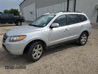 2008 Hyundai Santa Fe SE with VIN 5NMSH13E88H172349, listed as a Copart auction lot 73154164 with 157,021 mi miles and Salvage title. Bid and sale history available at DreamBid. Image 1.