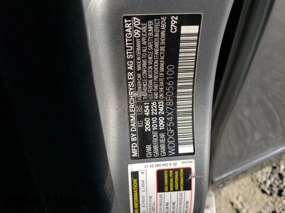 ✅ 2008 Mercedes-Benz C 300 Sport • VIN: WDDGF54X78F056100 • Лот: 56604495. Опубликован ранее на Copart с пробегом 128 032 миль. Бесплатный доступ к архиву аукционных продаж из США и подробный отчёт об истории автомобиля на DreamBid. Изображение 13.