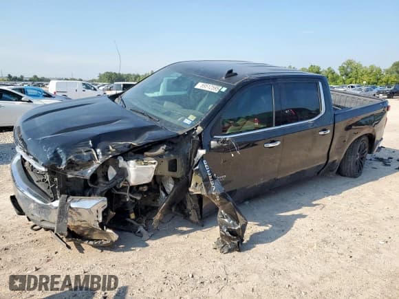 ✅ 2020 Chevrolet Silverado 1500 LTZ • VIN: 3GCUYGED7LG395647 • Лот: 69512595. Опубликован ранее на Copart с пробегом 98 904 миль. Бесплатный доступ к архиву аукционных продаж из США и подробный отчёт об истории автомобиля на DreamBid. Изображение 1.