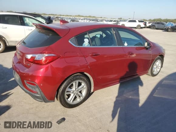 ✅ 2017 Chevrolet Cruze LT • VIN: 3G1BE6SM6HS587864 • Lot: 86997785. Listed on Copart with 114,014 mi. Free auction sales archive from the USA and detailed vehicle history report at DreamBid. Image 3.