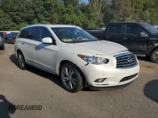 ✅ 2013 Infiniti JX35 • VIN: 5N1AL0MNXDC331105 • Лот: 75550724. Опубликован ранее на Copart с пробегом 186 860 миль. Бесплатный доступ к архиву аукционных продаж из США и подробный отчёт об истории автомобиля на DreamBid. Изображение 4.