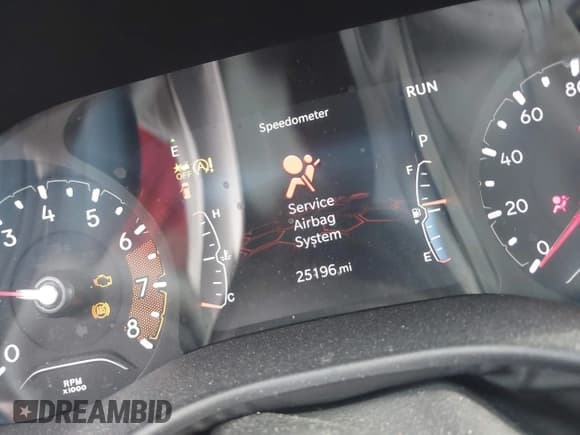 ✅ 2023 Jeep Compass Latitude Lux • VIN: 3C4NJDFN9PT531823 • Lot: 43291600. Listed on IAAI with 25,196 mi. Free auction sales archive from the USA and detailed vehicle history report at DreamBid. Image 7.