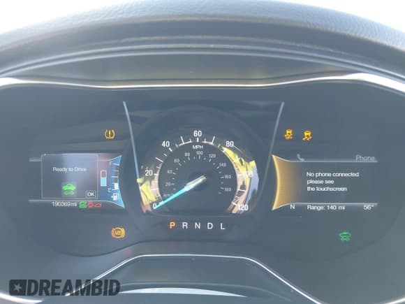 ✅ 2017 Ford Fusion Hybrid Titanium • VIN: 3FA6P0RU4HR357758 • Лот: 43474937. Опубликован ранее на IAAI с пробегом 190 369 миль. Бесплатный доступ к архиву аукционных продаж из США и подробный отчёт об истории автомобиля на DreamBid. Изображение 7.