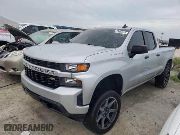 ✅ 2019 Chevrolet Silverado 1500 Custom • VIN: 1GCRYBEF4KZ388311 • Lot: 78859144. Listed on Copart with 80,984 mi. Free auction sales archive from the USA and detailed vehicle history report at DreamBid. Image 1.