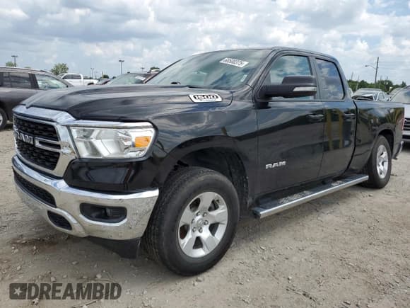 ✅ 2022 Ram 1500 Big Horn • VIN: 1C6RRFBG5NN480502 • Lot: 68500375. Listed on Copart with 54,480 mi. Free auction sales archive from the USA and detailed vehicle history report at DreamBid. Image 1.