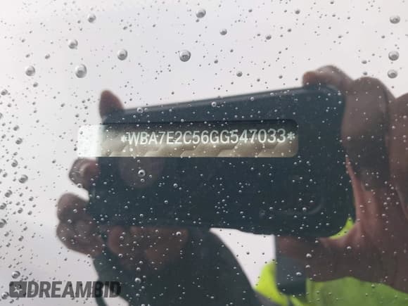 ✅ 2016 BMW 7 Series 740i • VIN: WBA7E2C56GG547033 • Lot: 43693630. Listed on IAAI with 134,884 mi. Free auction sales archive from the USA and detailed vehicle history report at DreamBid. Image 9.