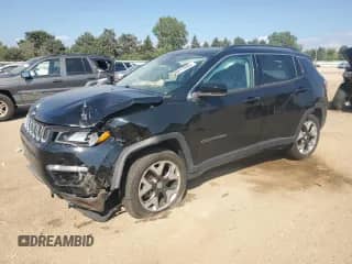 2018 Jeep Compass Limited с VIN 3C4NJDCB6JT365553, выставлен на аукционе Copart как лот 69211095 с пробегом 67 121 миль миль и Списание • Salvage title. История ставок и продаж доступна на DreamBid. Изображение 1.