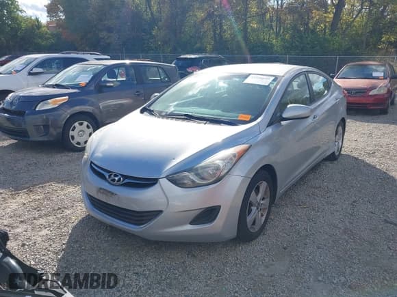 ✅ 2013 Hyundai Elantra GLS • VIN: 5NPDH4AE2DH347303 • Lot: 43526609. Listed on IAAI with 188,778 mi. Free auction sales archive from the USA and detailed vehicle history report at DreamBid. Image 2.