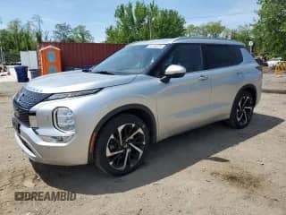 2022 Mitsubishi Outlander SEL z VIN JA4J4VA80NZ060237, wystawiony jako Copart lot #55156035 z przebiegiem 56 962 mil mil oraz Szkoda całkowita • Salvage title. Historia ofert i sprzedaży dostępna na DreamBid. Obrazek 1.