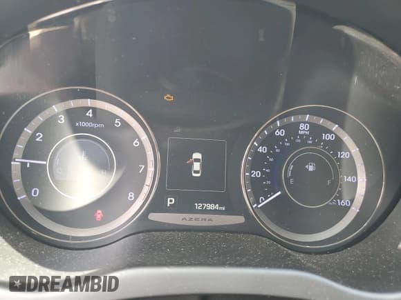 ✅ 2015 Hyundai Azera • VIN: KMHFG4JGXFA468082 • Lot: 69019715. Listed on Copart with 127,984 mi. Free auction sales archive from the USA and detailed vehicle history report at DreamBid. Image 9.