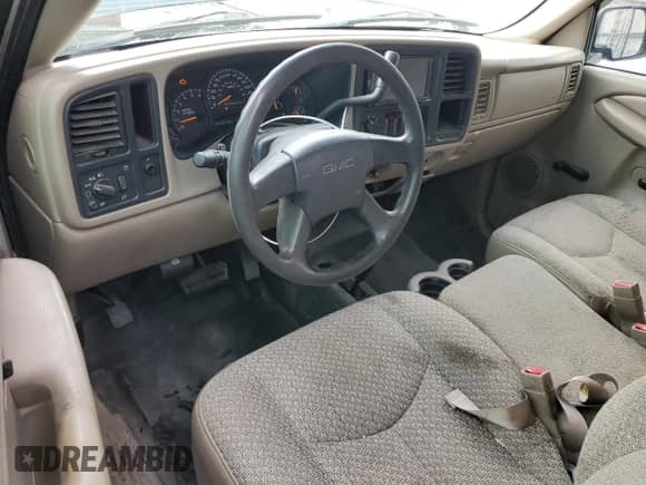 2006 GMC Sierra 1500 Work Truck with VIN 2GTEK19V261113546, listed as a Copart auction lot 41449005 with 202,323 mi miles and Clean title. Bid and sale history available at DreamBid. Image 8.