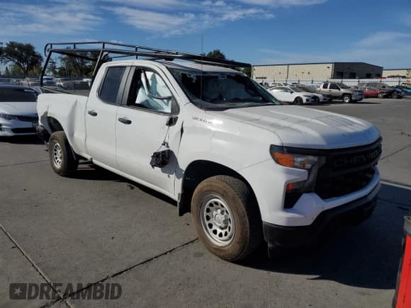 ✅ 2023 Chevrolet Silverado 1500 Work Truck • VIN: 1GCRAAEDXPZ316758 • Lot: 75477734. Listed on Copart with Not provided. Free auction sales archive from the USA and detailed vehicle history report at DreamBid. Image 4.