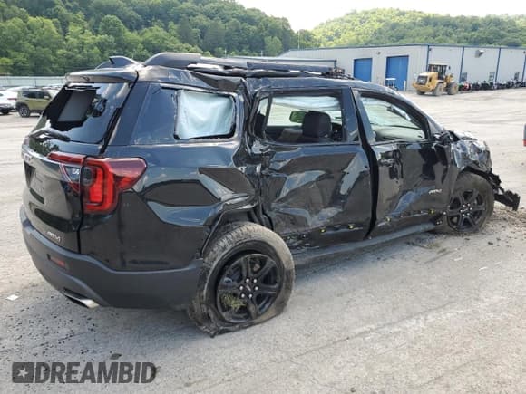 ✅ 2023 GMC Acadia AT4 • VIN: 1GKKNLLS5PZ263622 • Lot: 63158165. Listed on Copart with 16,615 mi. Free auction sales archive from the USA and detailed vehicle history report at DreamBid. Image 3.